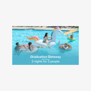 Graduation Getaway - 6 Nights for 2 People
